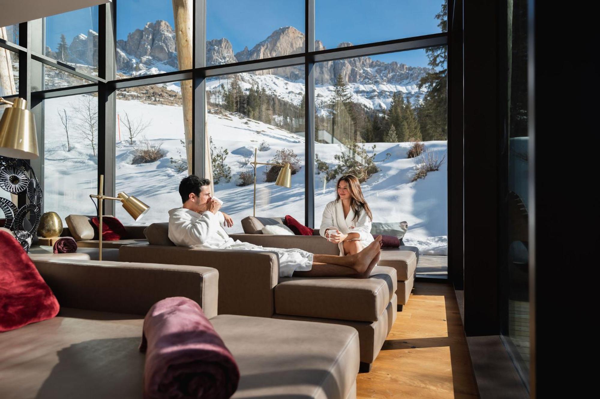 Moseralm Dolomiti Spa Resort Welschnofen Buitenkant foto
