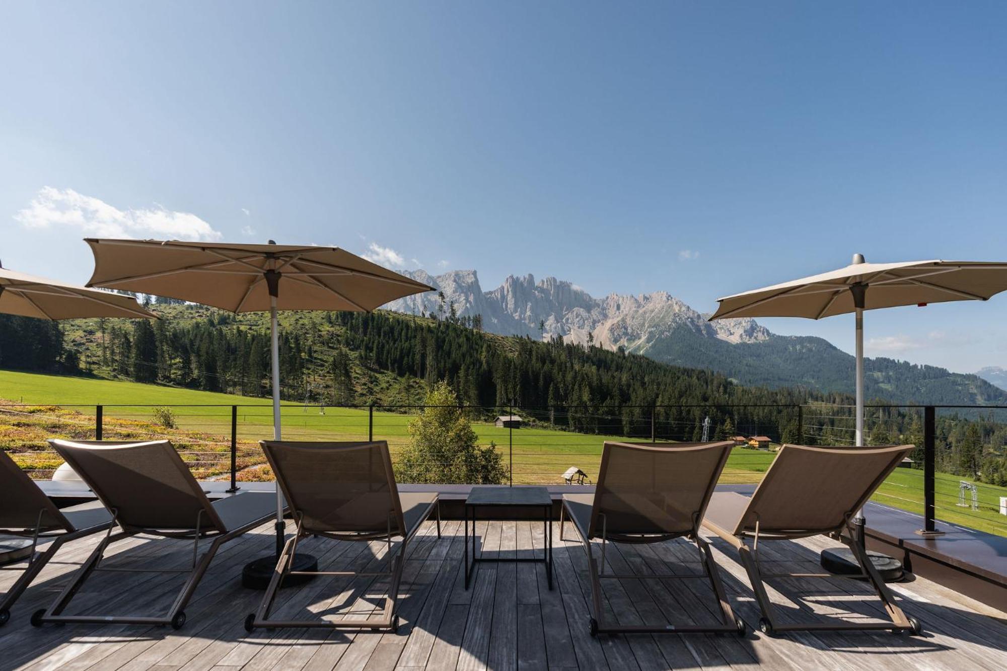 Moseralm Dolomiti Spa Resort Welschnofen Buitenkant foto